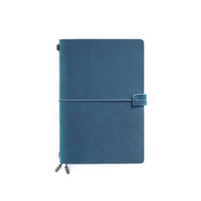 Load image into Gallery viewer, Reusable Leather Notebook with Replaceable Page Inserts