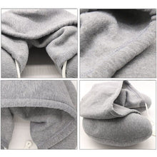 Load image into Gallery viewer, Travel Pillow HOODIE