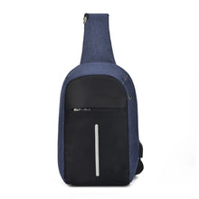 Load image into Gallery viewer, Minimalist Sling Bag with USB Port
