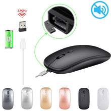 Load image into Gallery viewer, Wireless Rechargeable Computer Mouse