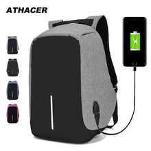 Load image into Gallery viewer, Minimalist Travel Backpack with USB Port
