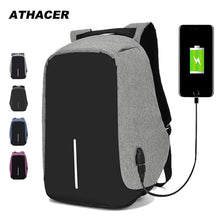 Load image into Gallery viewer, Minimalist Travel Backpack with USB Port