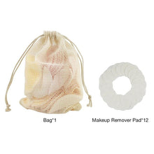 Load image into Gallery viewer, Reusable Bamboo Fiber Makeup Wipes