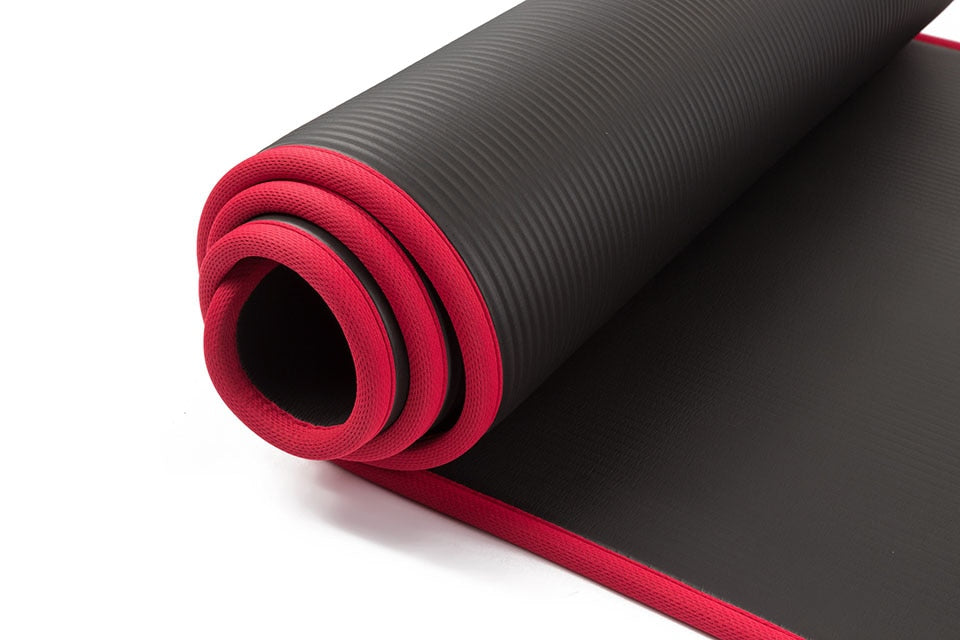 Extra Thick No-Slip Exercise Mat for Yoga and Home Fitness – Yugenite