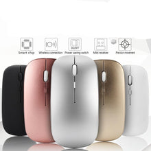 Load image into Gallery viewer, Wireless Rechargeable Computer Mouse