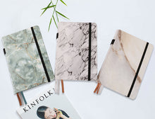 Load image into Gallery viewer, Marble Leather Notebooks