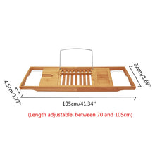 Load image into Gallery viewer, Bamboo Bath Shelf