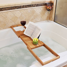 Load image into Gallery viewer, Bamboo Bath Shelf