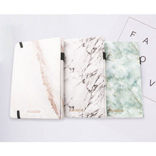 Load image into Gallery viewer, Marble Leather Notebooks
