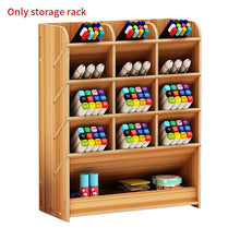Load image into Gallery viewer, Multi-Functional Wooden Desktop Organizer