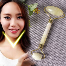 Load image into Gallery viewer, Jade Facial Massage Roller