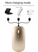 Load image into Gallery viewer, Wireless Rechargeable Computer Mouse