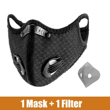 Load image into Gallery viewer, Double Vent Face Mask for Running and Cycling