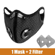 Load image into Gallery viewer, Double Vent Face Mask for Running and Cycling