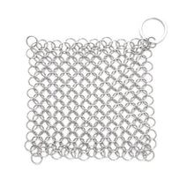 Load image into Gallery viewer, Stainless Steel Chainmail Dish Scrubber