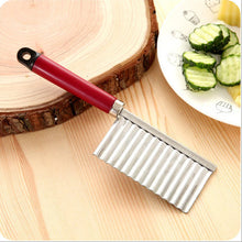 Load image into Gallery viewer, The Wavy Slicer: Specialty Corrugated Knife