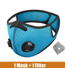 Load image into Gallery viewer, Double Vent Face Mask for Running and Cycling