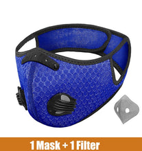 Load image into Gallery viewer, Double Vent Face Mask for Running and Cycling