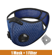 Load image into Gallery viewer, Double Vent Face Mask for Running and Cycling