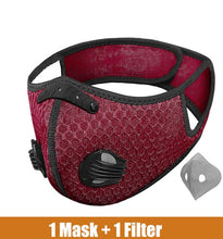 Load image into Gallery viewer, Double Vent Face Mask for Running and Cycling