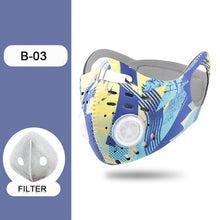 Load image into Gallery viewer, Double Vent Face Mask for Running and Cycling