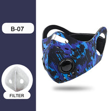 Load image into Gallery viewer, Double Vent Face Mask for Running and Cycling