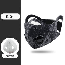 Load image into Gallery viewer, Double Vent Face Mask for Running and Cycling