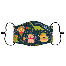 Load image into Gallery viewer, Children's Christmas-Themed Face Masks