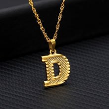 Load image into Gallery viewer, Stainless Steel Capital Letter Necklaces