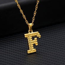 Load image into Gallery viewer, Stainless Steel Capital Letter Necklaces