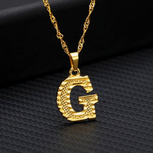 Load image into Gallery viewer, Stainless Steel Capital Letter Necklaces