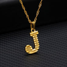 Load image into Gallery viewer, Stainless Steel Capital Letter Necklaces