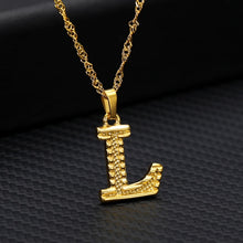 Load image into Gallery viewer, Stainless Steel Capital Letter Necklaces