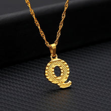 Load image into Gallery viewer, Stainless Steel Capital Letter Necklaces
