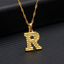 Load image into Gallery viewer, Stainless Steel Capital Letter Necklaces