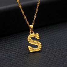 Load image into Gallery viewer, Stainless Steel Capital Letter Necklaces