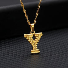 Load image into Gallery viewer, Stainless Steel Capital Letter Necklaces
