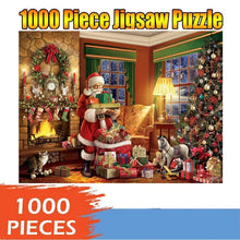 Load image into Gallery viewer, Merry Christmas 1000 Piece Jigsaw Puzzles