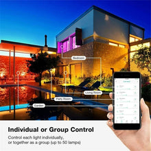 Load image into Gallery viewer, USB String Lights with Bluetooth Smartphone Control! (Full Color Control and Sync to Music Capability)