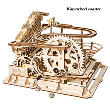 Load image into Gallery viewer, Build-It-Yourself Wooden Marble Rollercoasters!