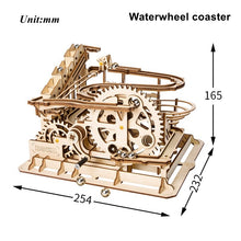 Load image into Gallery viewer, Build-It-Yourself Wooden Marble Rollercoasters!