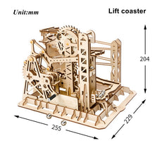 Load image into Gallery viewer, Build-It-Yourself Wooden Marble Rollercoasters!