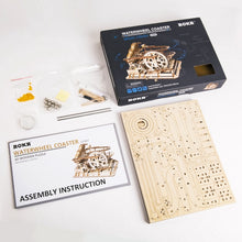 Load image into Gallery viewer, Build-It-Yourself Wooden Marble Rollercoasters!