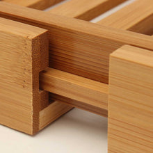 Load image into Gallery viewer, Bamboo Bath Shelf