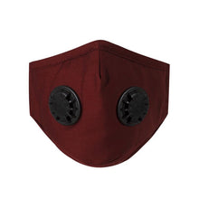 Load image into Gallery viewer, The ConSeal Two: Double Vent Cotton Reusable Face Mask
