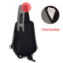 Load image into Gallery viewer, Minimalist Sling Bag with USB Port
