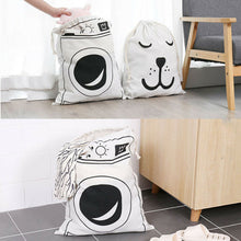 Load image into Gallery viewer, Novelty Cotton Laundry Bags
