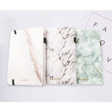 Load image into Gallery viewer, Marble Leather Notebooks
