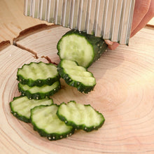 Load image into Gallery viewer, The Wavy Slicer: Specialty Corrugated Knife
