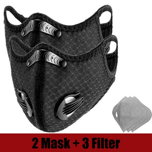 Double Vent Face Mask for Running and Cycling – Yugenite